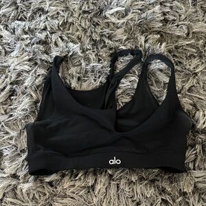 ALO Yoga Black Sports Bra